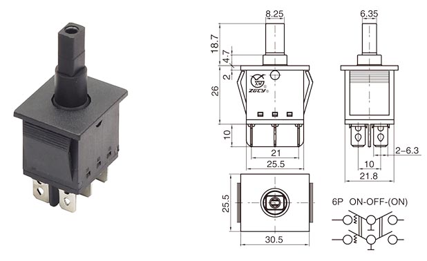 XW-604SB6-3A(Posisjonering dual gear Unilateral reset)